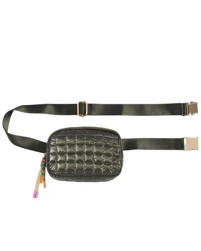 Shiraleah Logan Belt Bag In Green