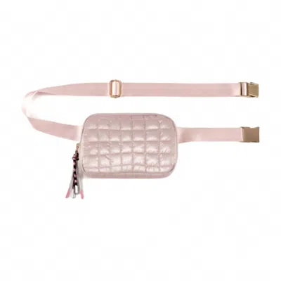 Shiraleah Logan Belt Bag In Rose In Multi