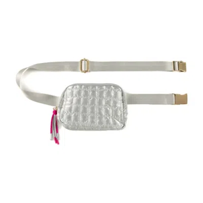 Shiraleah Logan Belt Bag In Silver