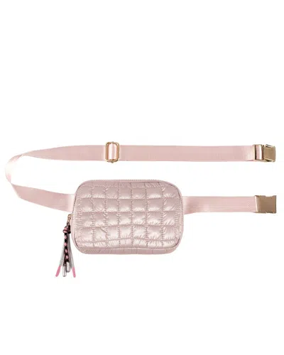 Shiraleah Logan Belt Bag In Pink