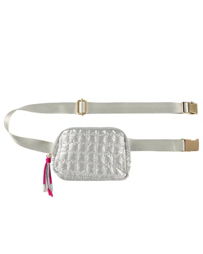 Shiraleah Logan Belt Bag In Silver