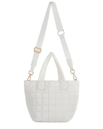 Shiraleah Logan Mini Tote Crossbody In White