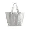 Shiraleah Logan Travel Tote In Silver In Silver