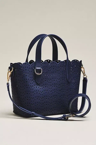 Shiraleah Lola Mini Tote Bag In Blue