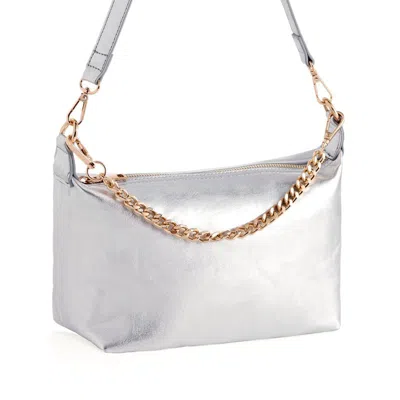 Shiraleah Maddie Shoulder Bag, Silver In Grey