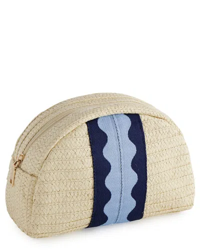 Shiraleah Marbella Zip Pouch In Blue