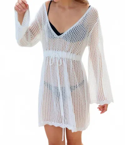 Shiraleah Marina Scoopneck Cover-up In White