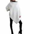 Shiraleah Olsen Poncho In Ivory In Multi