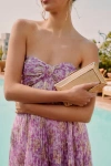 Shiraleah Rafie Beige And Gold Woven Raffia Crossbody Clutch In Gold