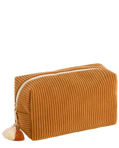 Shiraleah Roux Boxy Zip Pouch In Yellow