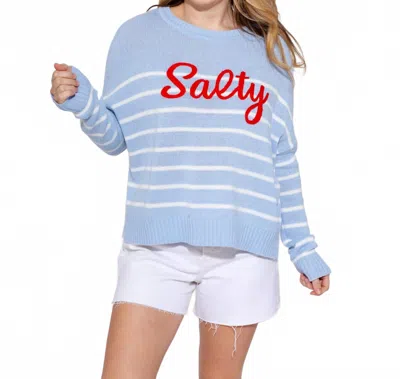 Shiraleah Salty Relaxed Sweater In Blue In Multi