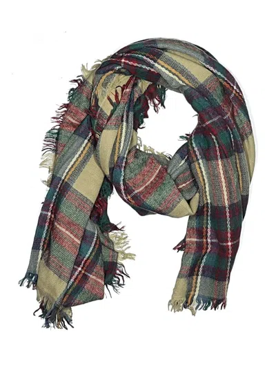 Pre-owned Shiraleah Scarf In Green