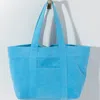 SHIRALEAH SOL TERRY TOTE, TURQUOISE