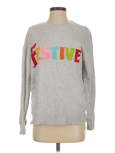 Pre-owned Shiraleah Sweatshirt In Gray