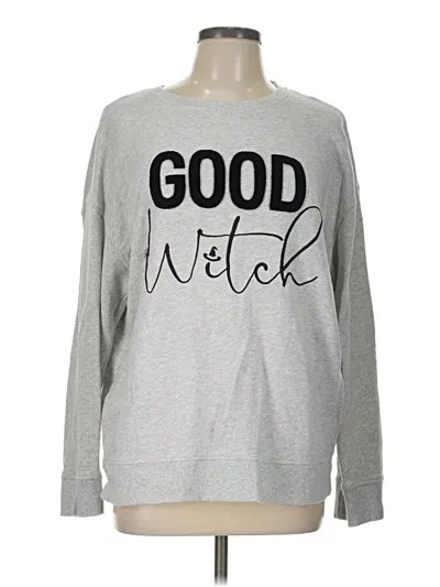 Pre-owned Shiraleah Sweatshirt In Gray