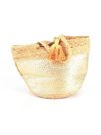 Pre-owned Shiraleah Tote Bag In Brown