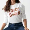 Shiraleah Touchdown Sweatshirt In Ivory In Multi