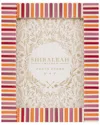 Shiraleah Viva 5 X 7 Mosaic Stripes Picture Frame In Red