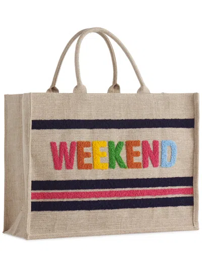 Shiraleah Weekend Beach Bag In Brown