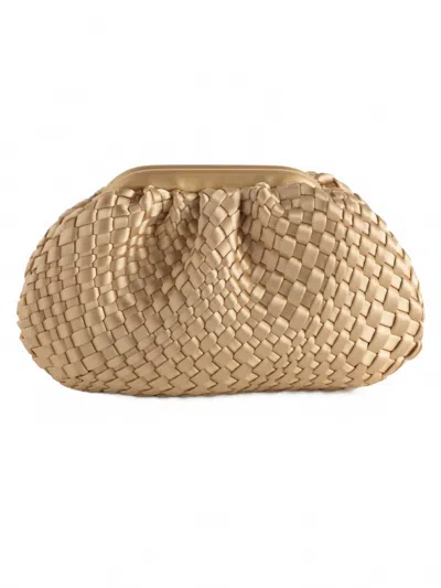 Shiraleah Women's Bailey Clutch Bag In Champagne In White