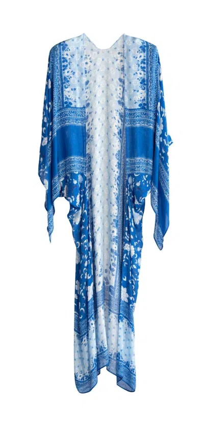 Shiraleah Women's Carly Kimono Swim Cover-up In Blue