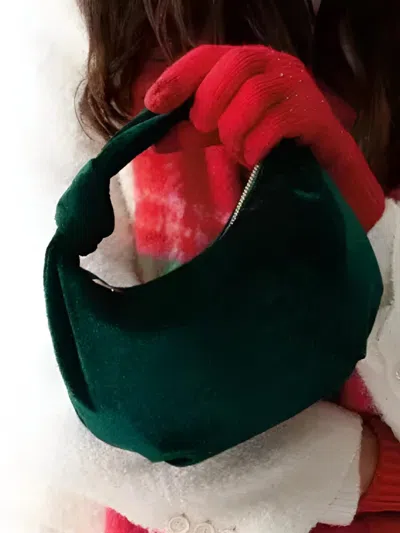 Shiraleah Women's Chrissy Knotted Hand Bag In Green