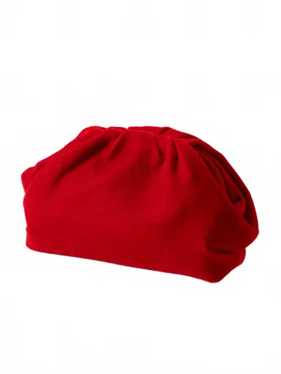 Shiraleah Women's Chrissy Velvet Clutch In Red