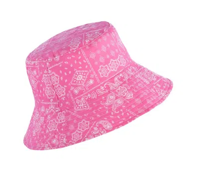 Shiraleah Women's Dallas Bucket Reversible Hat In Pink