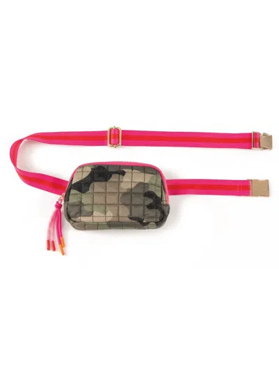 Shiraleah Women's Ezra Belt Bag In Camo