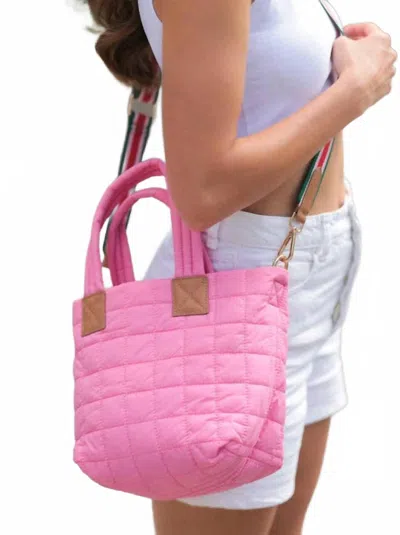 Shiraleah Women's Ezra Mini Tote Cross-body Bag In Light Pink