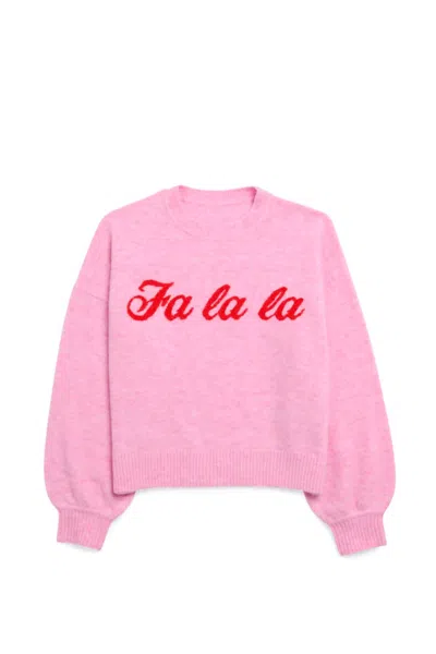 Shiraleah Women's Fa La La Sweater In Pink