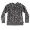 Shiraleah Women's Fiesta Sweatshirt In Silver Sequin In Multi