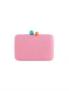 Shiraleah Women's June Minaudiere Clutch Bag In Pink In Pink