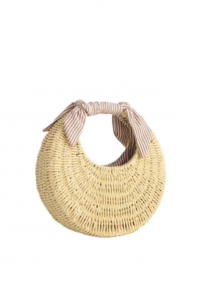 Shiraleah Women's Luna Mini Bag In Beige In Gold