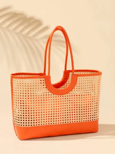 Shiraleah Women's Lyra Tote In Orange