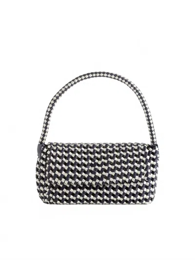 Shiraleah Women's Monroe Shoulder Bag In Navy In White