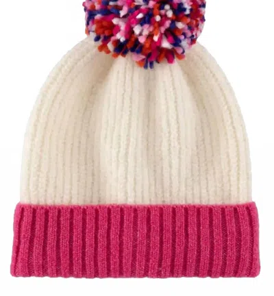 Shiraleah Women's Natalia Beanie In Multi In Pink