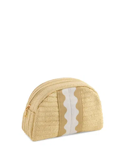 Shiraleah Women's Ric Rac Ribbon Bag In Tan In Brown