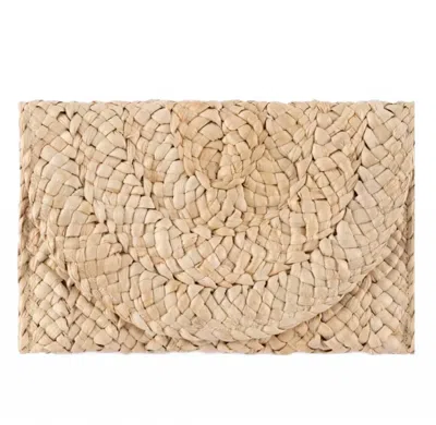 Shiraleah Women's Simonetta Woven Clutch In Natural In White
