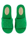 Shiraleah Women's Sol Pool Slides In Green In Green
