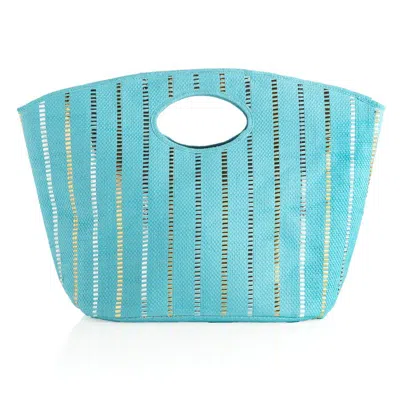 Shiraleah Zoe Tote, Turquoise In Blue
