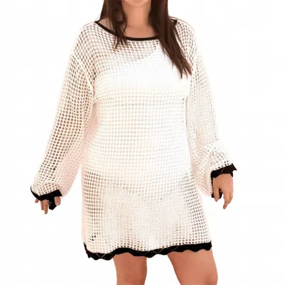 Shiraleah Zuma Cover Up In White In Neutral