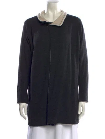 Pre-owned Shirin Guild Cashmere Cowl Neck Sweater In Black