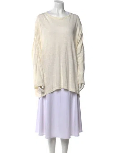 Pre-owned Shirin Guild Cowl Neck Sweater In Neutral