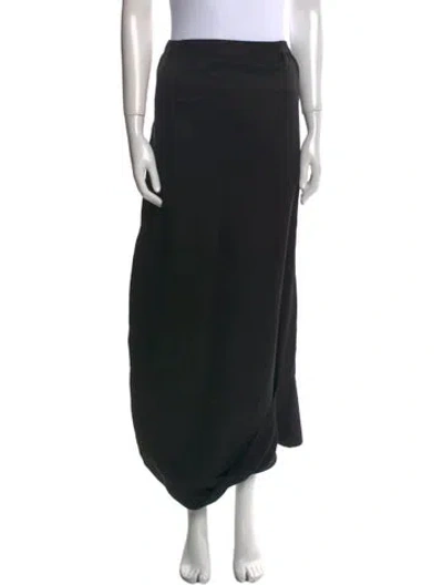 Pre-owned Shirin Guild Midi Length Skirt In Black