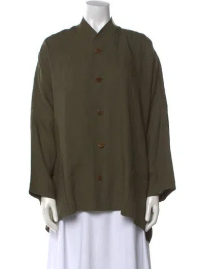 Pre-owned Shirin Guild Vintage 2000's Jacket In Green