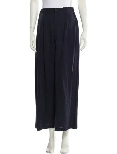 Pre-owned Shirin Guild Wide Leg Pants In Blue