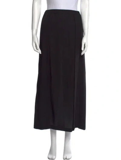Pre-owned Shirin Guild Wool Midi Length Skirt W/ Tags In Black