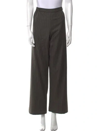 Pre-owned Shirin Guild Wool Wide Leg Pants W/ Tags In Neutral