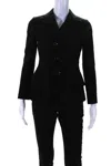 Shiro Sakai Womens New Classic Tailored Boucle Blazer Jacket Black In Black